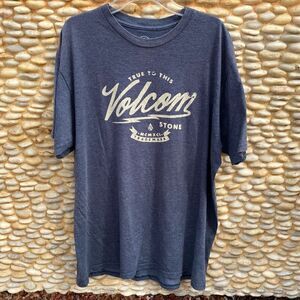 Volcom Men's Gray Logo T-Shirt. Size Large. VGUC!